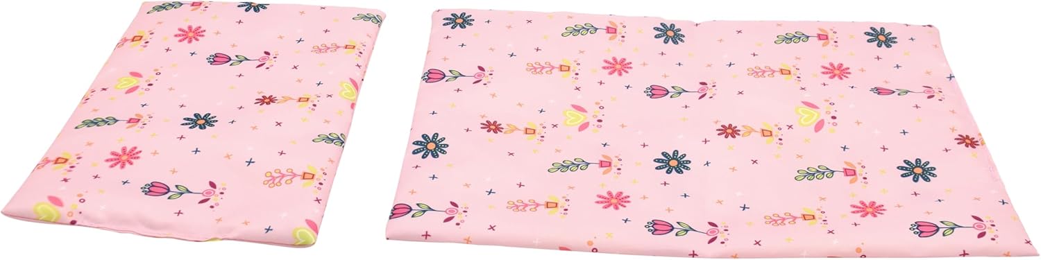 Dolls World Large Travel Cot With Quilt Pillow & Travel Bag For Dolls 18inch 78706 - Colorland Toys