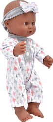 Dolls World Little Poppets 10inch Dlx Twin Bathable Vinyl Doll 78000