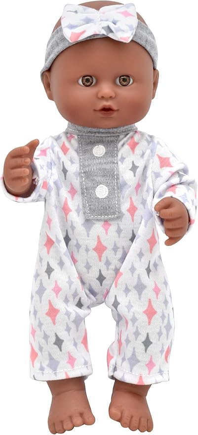 Dolls World Little Poppets 10inch Dlx Twin Bathable Vinyl Doll 78000 - Colorland Toys