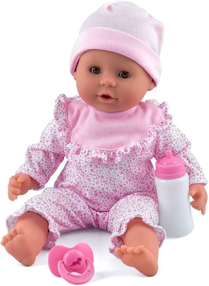 Dolls World Little Treasure 15in - Pink - Colorland Toys