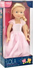 Dolls World Lola 14inch Fashion Doll Moving Arms And Legs 78252 - Colorland Toys