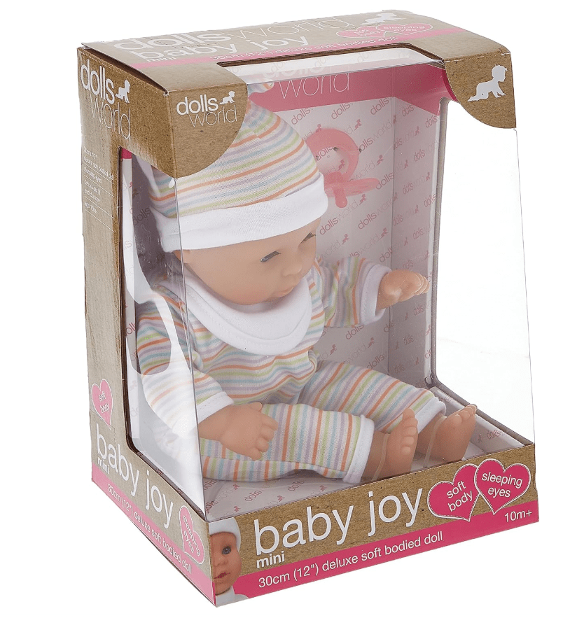Dolls World Mini Baby Joy Doll 12inch — image 1