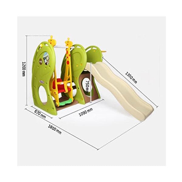 Dolphin Swing and Slides Playzone HNP718 - Colorland Toys