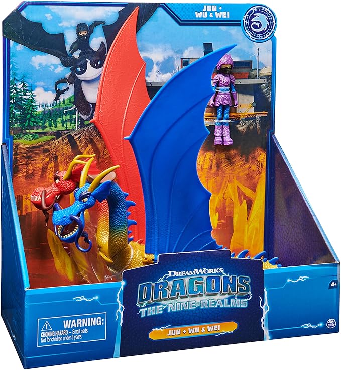 Dragon World Dragons The Nine Realms Giant WuWei 6064916 - Colorland Toys