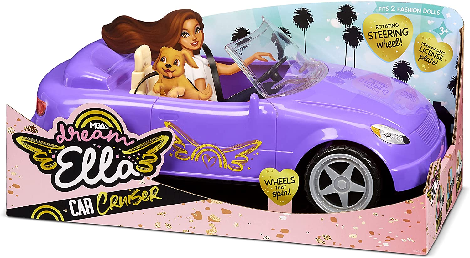 Dream Ella Car Cruiser MGA - 578116 - Colorland Toys