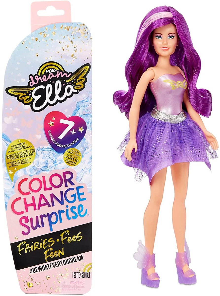 Dream Ella Color Change Surprise Fairies Aria Purple MGA - 578000 - Colorland Toys