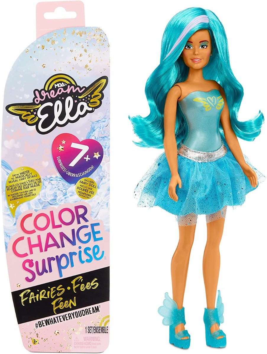 Dream Ella Color Change Surprise Fairies Dream Ella Teal MGA - 578017 - Colorland Toys