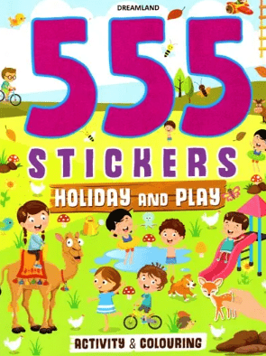 Dreamland 555 Stickers Holiday and Play 6048 - Colorland Toys