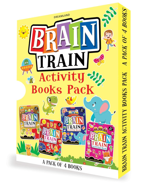 Dreamland Brain Train Activity Book 86992 - Colorland Toys