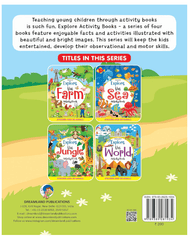 Dreamland Explore the Farm Activity Book with Sticker 81934 - Colorland Toys