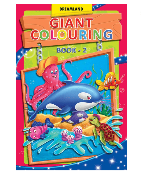Dreamland Giant Colouring Book 2 91254 - Colorland Toys