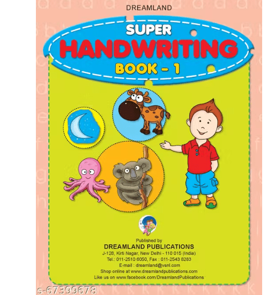 Dreamland Super Handwriting 1 92275 - Colorland Toys