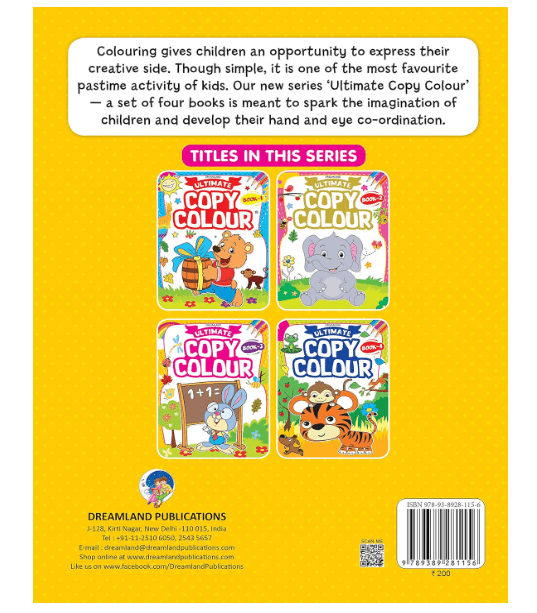 Dreamland Ultimate Copy Colouring Book 3 81156 - Colorland Toys