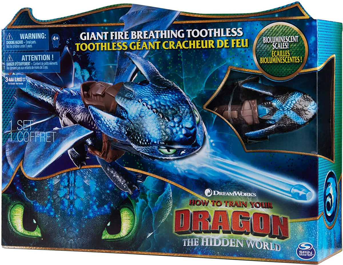 Dreamworks Dragons Dragon Fire Breathing Toothless — image 3