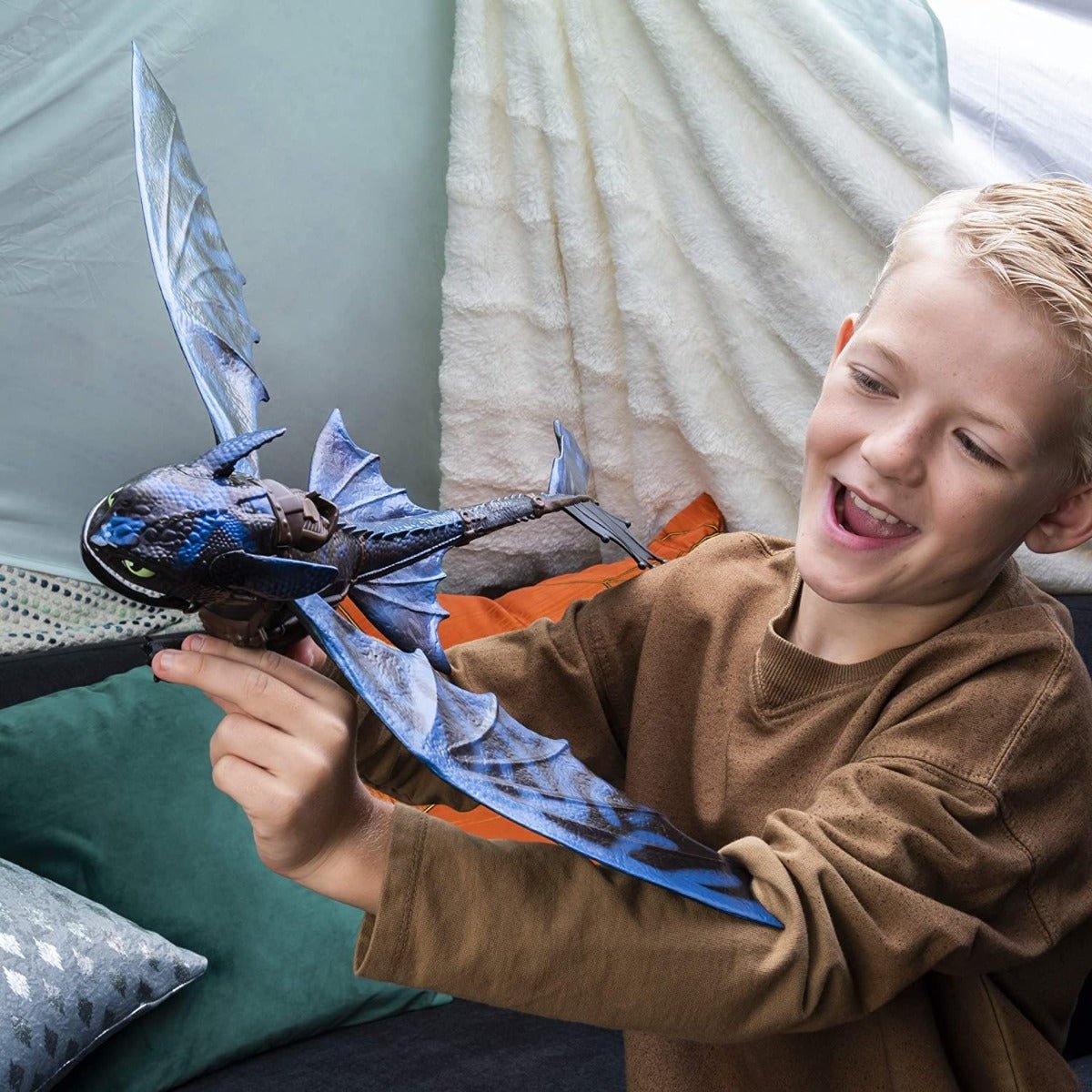 Dreamworks Dragons Dragon Fire Breathing Toothless — image 5