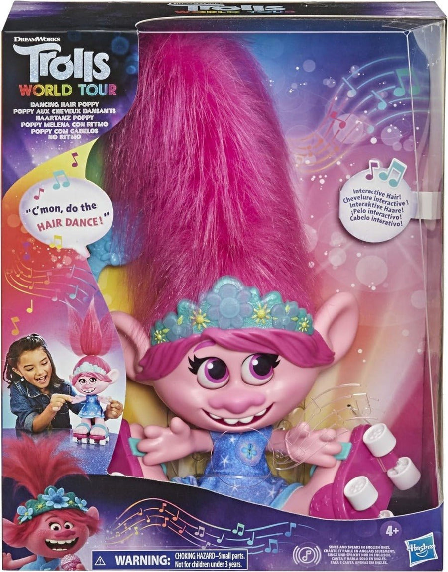 DreamWorks Trolls World Tour Dancing Hair Poppy Doll E9459 — image 4