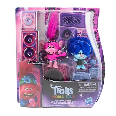 Dreamworks Trolls World Tour Rock City Bobble E7955 - Colorland Toys