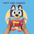 Dress & Play Baby Bluey Plush – Learn to Dress Doll for Toddlers