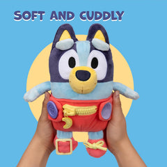 Dress & Play Baby Bluey Plush – Learn to Dress Doll for Toddlers - Colorland Toys