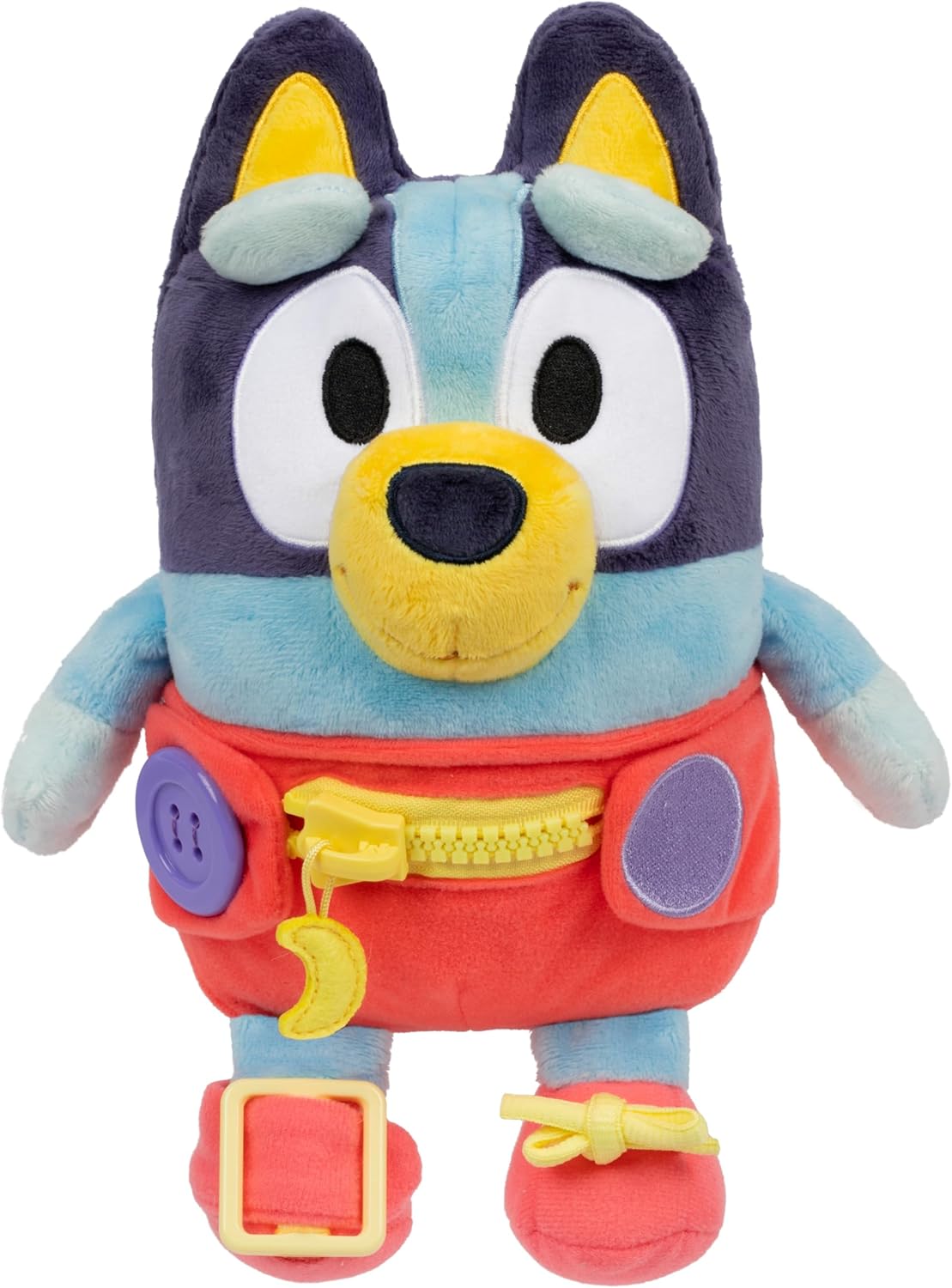 Dress & Play Baby Bluey Plush – Learn to Dress Doll for Toddlers - Colorland Toys