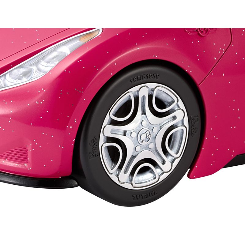 Barbie Glam Convertible Sports Car Pink DVX59 - Colorland Toys