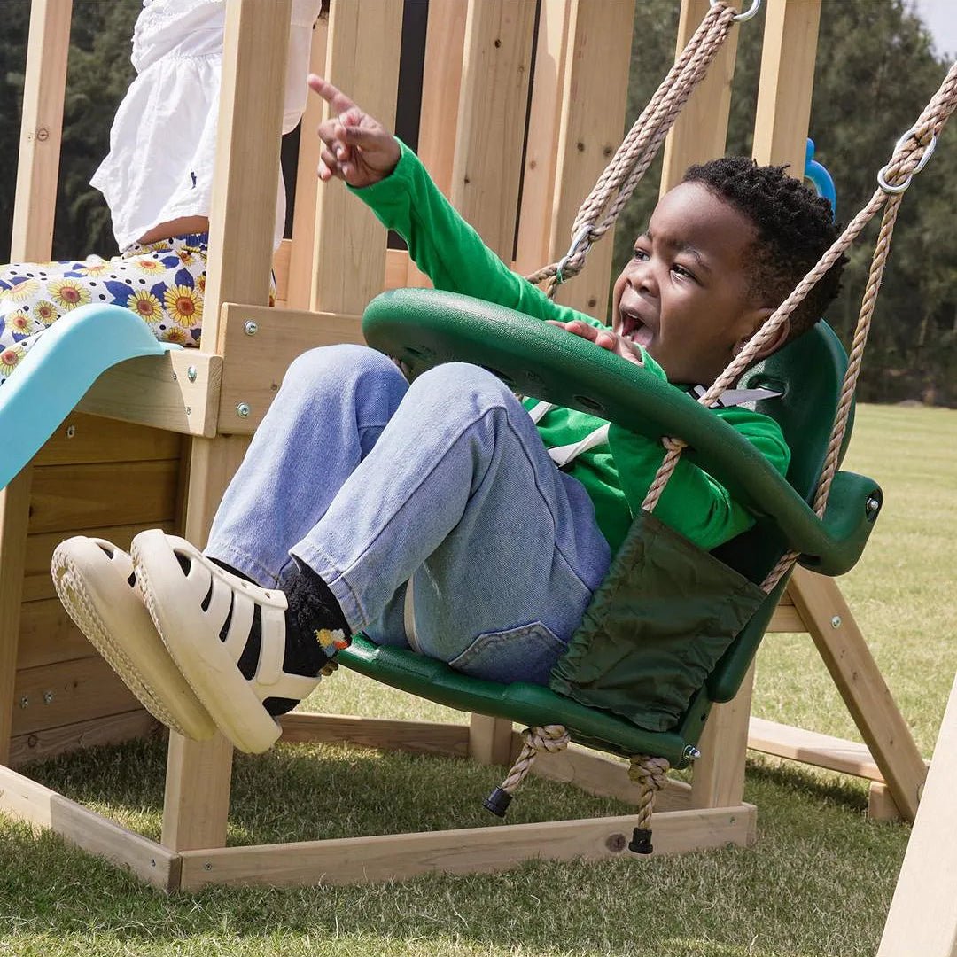 Dynamic Sports Arabian Fox Wooden Swing Set DS-137 — image 11