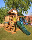 Dynamic Sports Arabian Ibex Wooden Swing Set DS-156S
