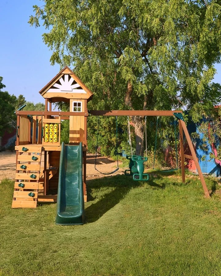 Dynamic Sports Arabian Ibex Wooden Swing Set DS-156S — image 9