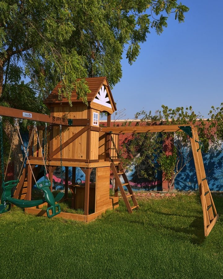 Dynamic Sports Arabian Ibex Wooden Swing Set DS-156S — image 7