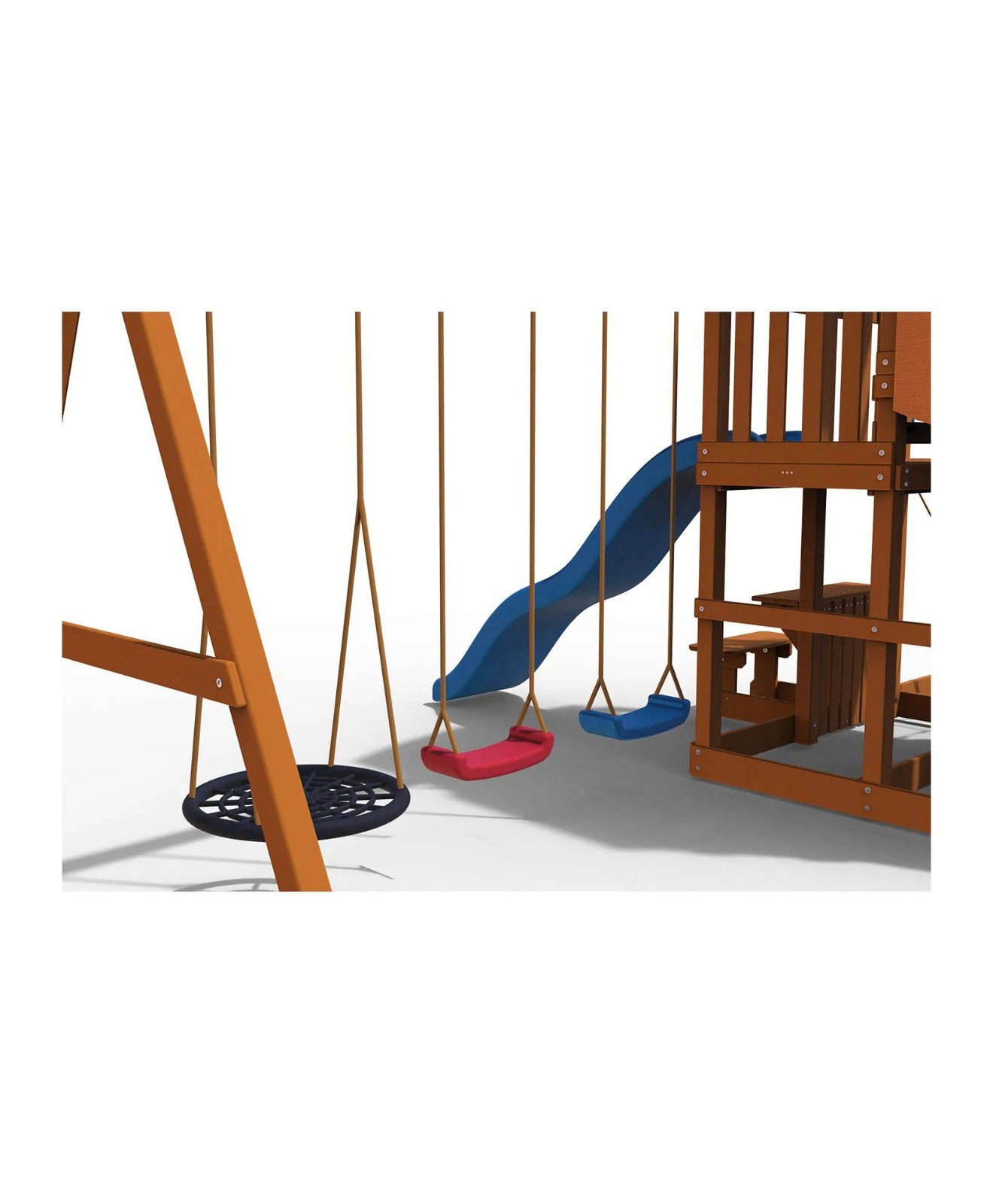DYNAMIC SPORTS ARABIAN ORYX EXTREME WOODEN SWING SET - Colorland Toys