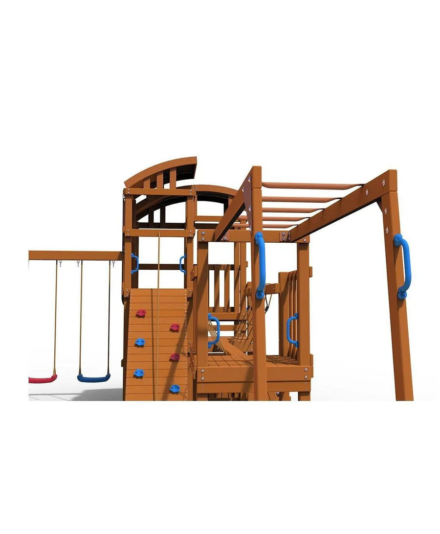DYNAMIC SPORTS ARABIAN ORYX EXTREME WOODEN  SWING SET — image 3