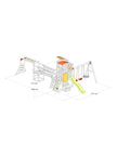 DYNAMIC SPORTS ARABIAN ORYX EXTREME WOODEN  SWING SET
