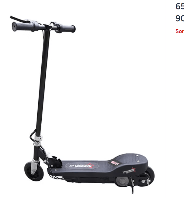 Dynamic Sports Electric Scooter - Black 650ET — image 3
