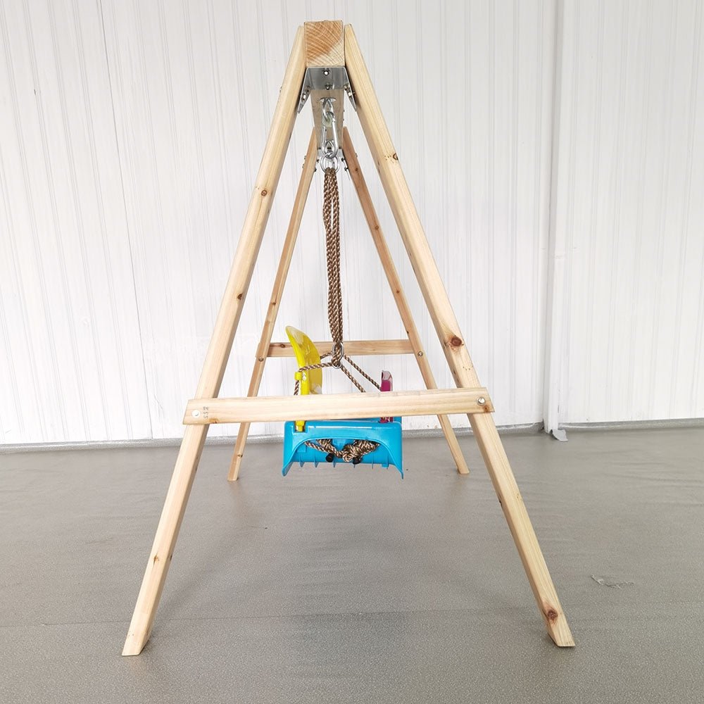 Dynamic Sports Growing Giraffe Wooden Swing Set LK77 - Colorland Toys