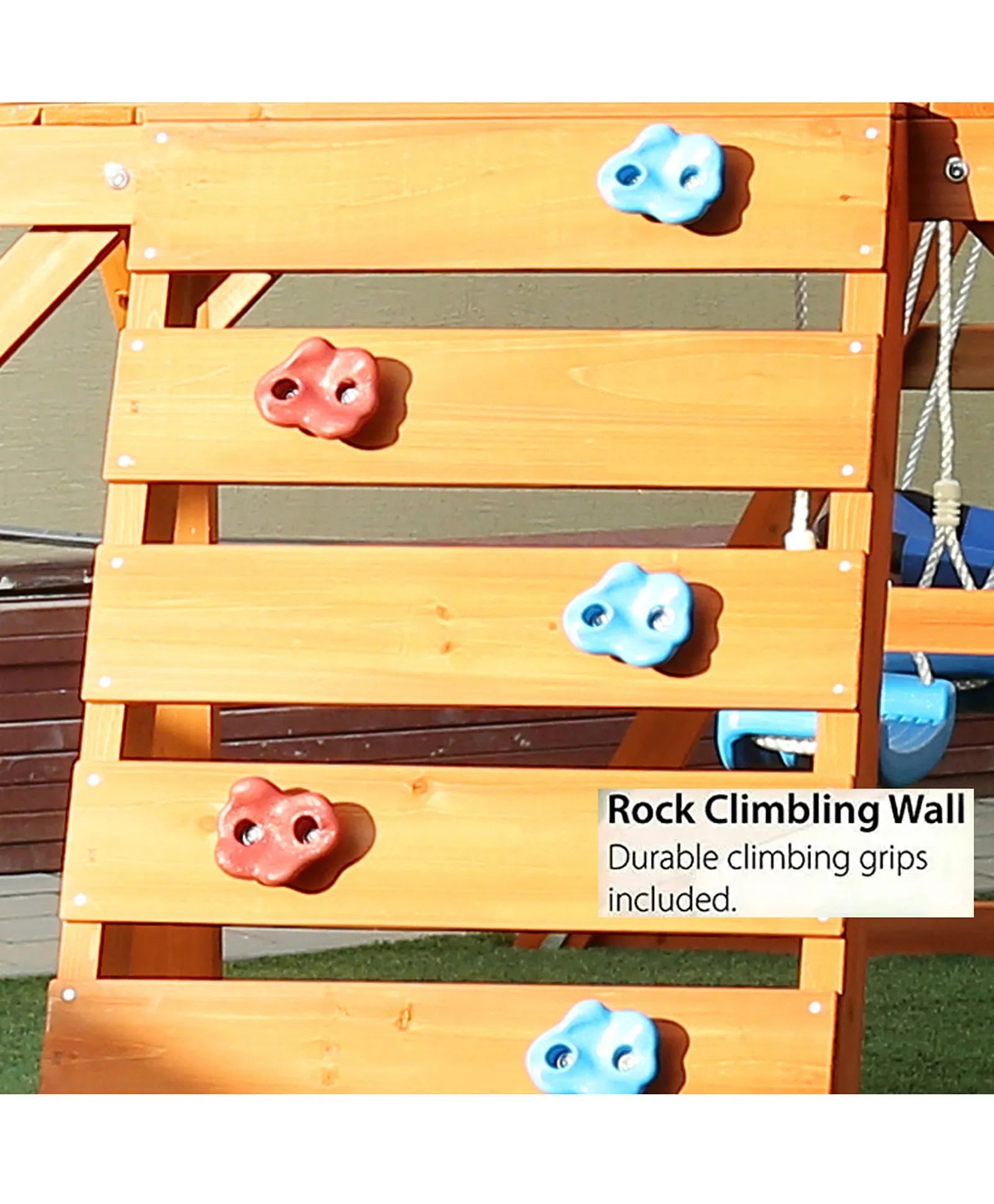 Dynamic Sports Olympia Wooden Swingset WP - 745 - Colorland Toys