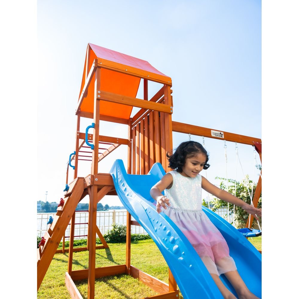 Dynamic Sports Olympia Wooden Swingset WP-745 - Colorland Toys