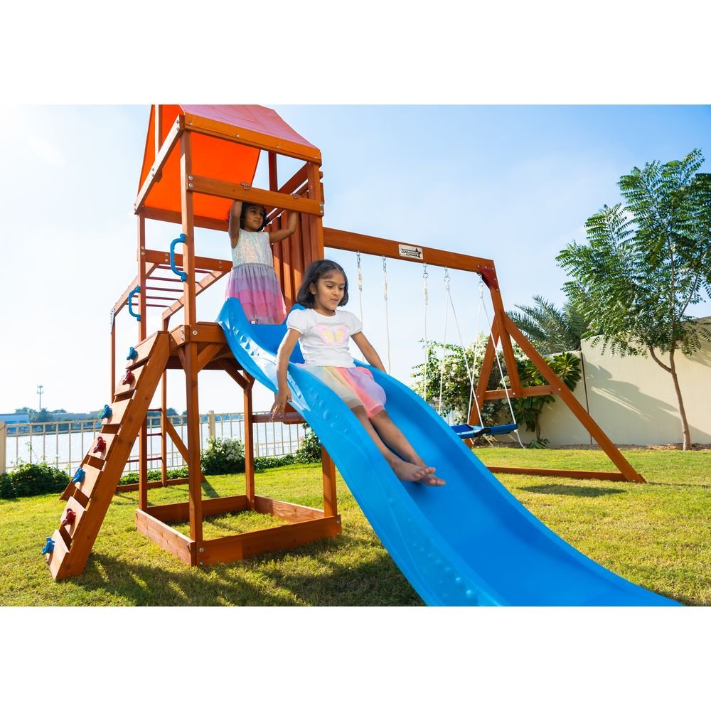 Dynamic Sports Olympia Wooden Swingset WP-745 - Colorland Toys