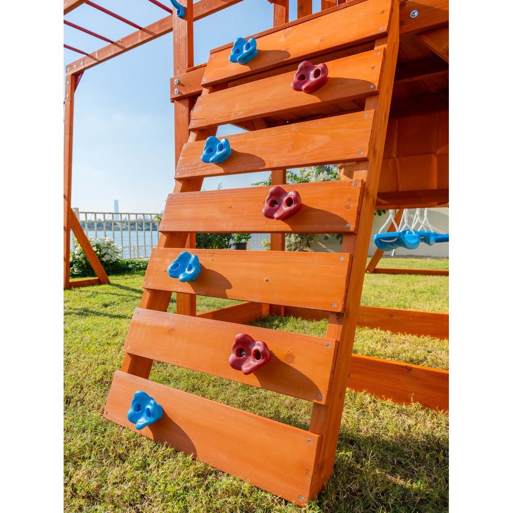 Dynamic Sports Olympia Wooden Swingset WP-745 - Colorland Toys