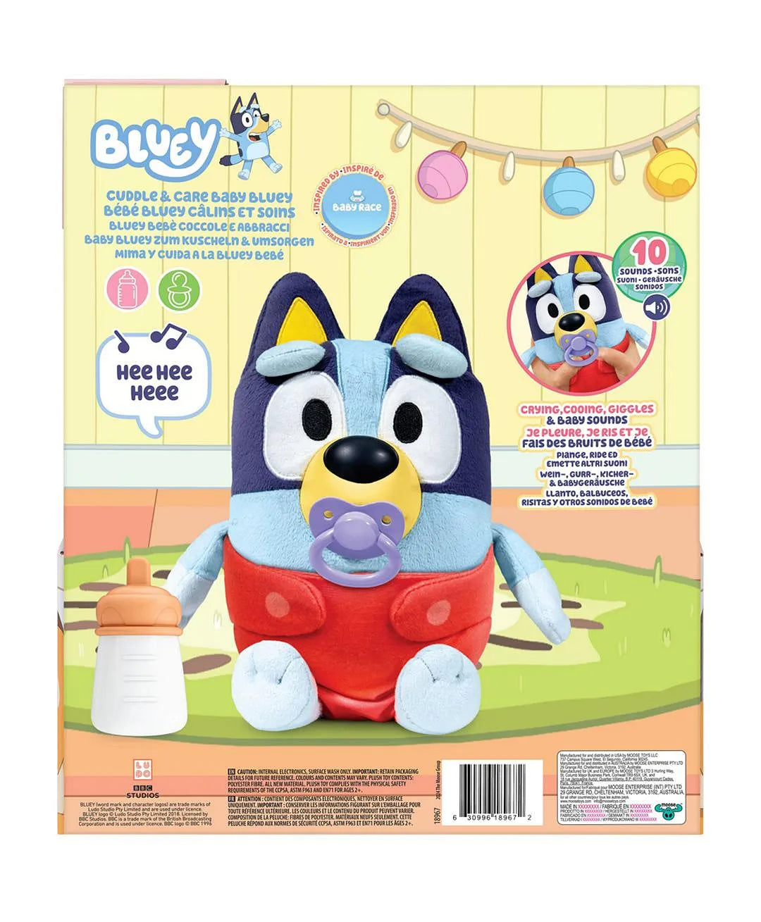 Bluey S13 Plush Cuddle & Care Baby Bluey 18967