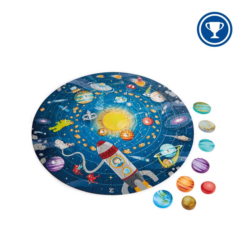 Hape Solar System Educational Puzzle - Colorland Toys