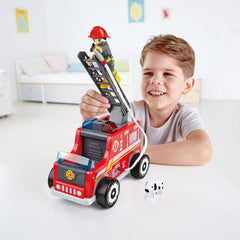 Hape Role Play Fire Rescue Team 3pcs - Colorland Toys