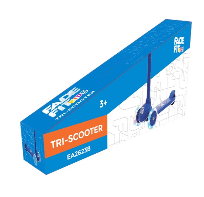 [EA2623B] Fade Fit Tri Scooter Blue - Colorland Toys