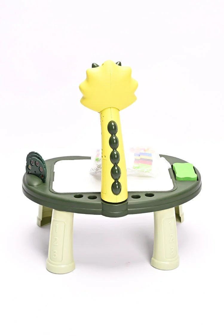 Yuan Toys Dinosaur Projection Easel Painting Triceratops Board 050-41