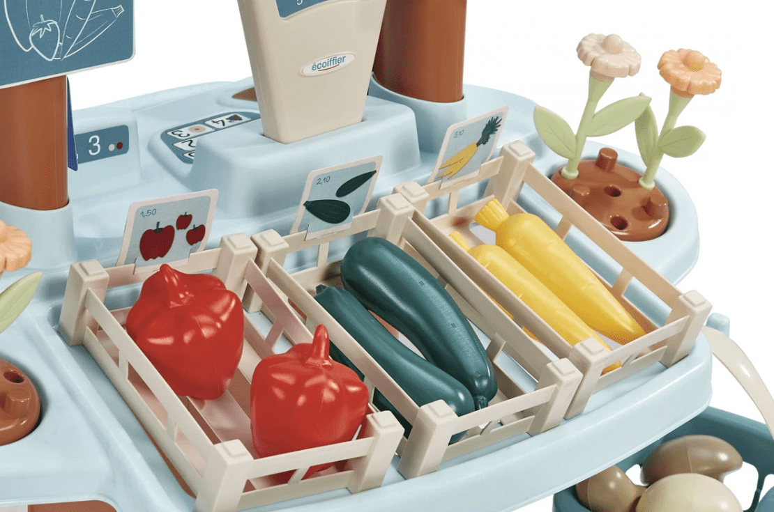 Ecoiffier Market Stall Playset 7600001690 - Colorland Toys