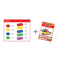 Edu-Play Edu Farm Big Block A EB-3048 - Colorland Toys