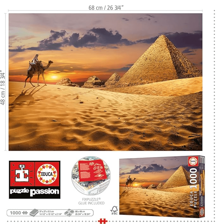 Educa Camel In The Desert Puzzle 1000pcs 19643 — image 2