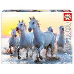 Educa Puzzle White Horses at Sunset 17105 - Colorland Toys