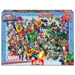 Educa Marvel Heroes Puzzle 1000pcs 15193 - Colorland Toys
