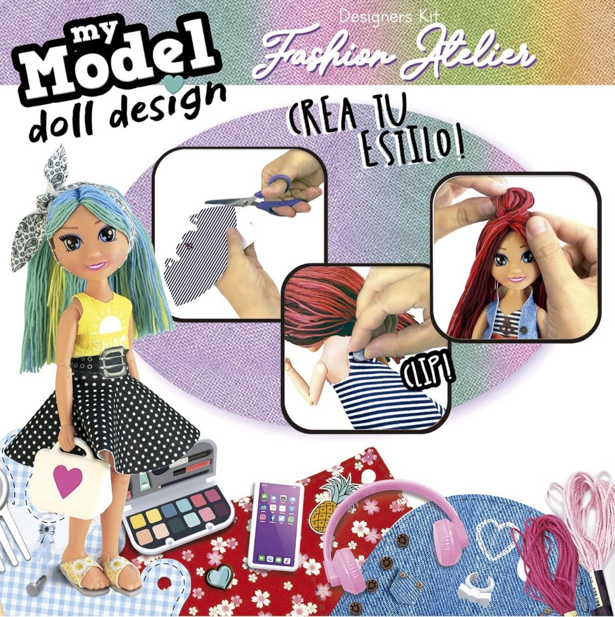 Educa My Model Doll Design Fashion Atelier 19350 - Colorland Toys