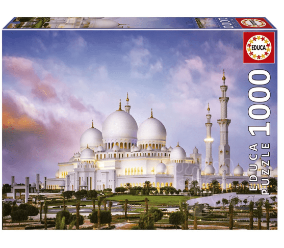 Educa Sheikh Zayed Grand Mosque Puzzle 1000pcs 19644 - Colorland Toys